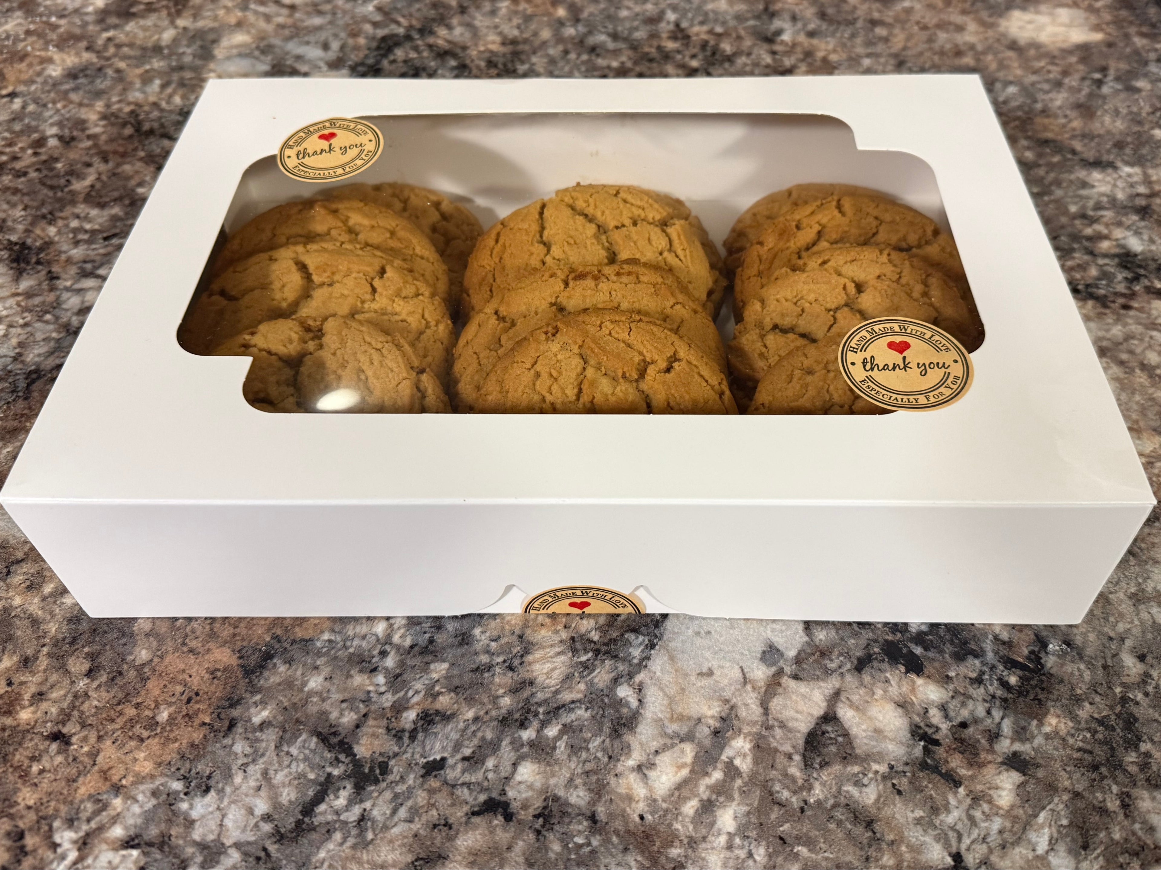 Chewy Peanut Butter Cookies