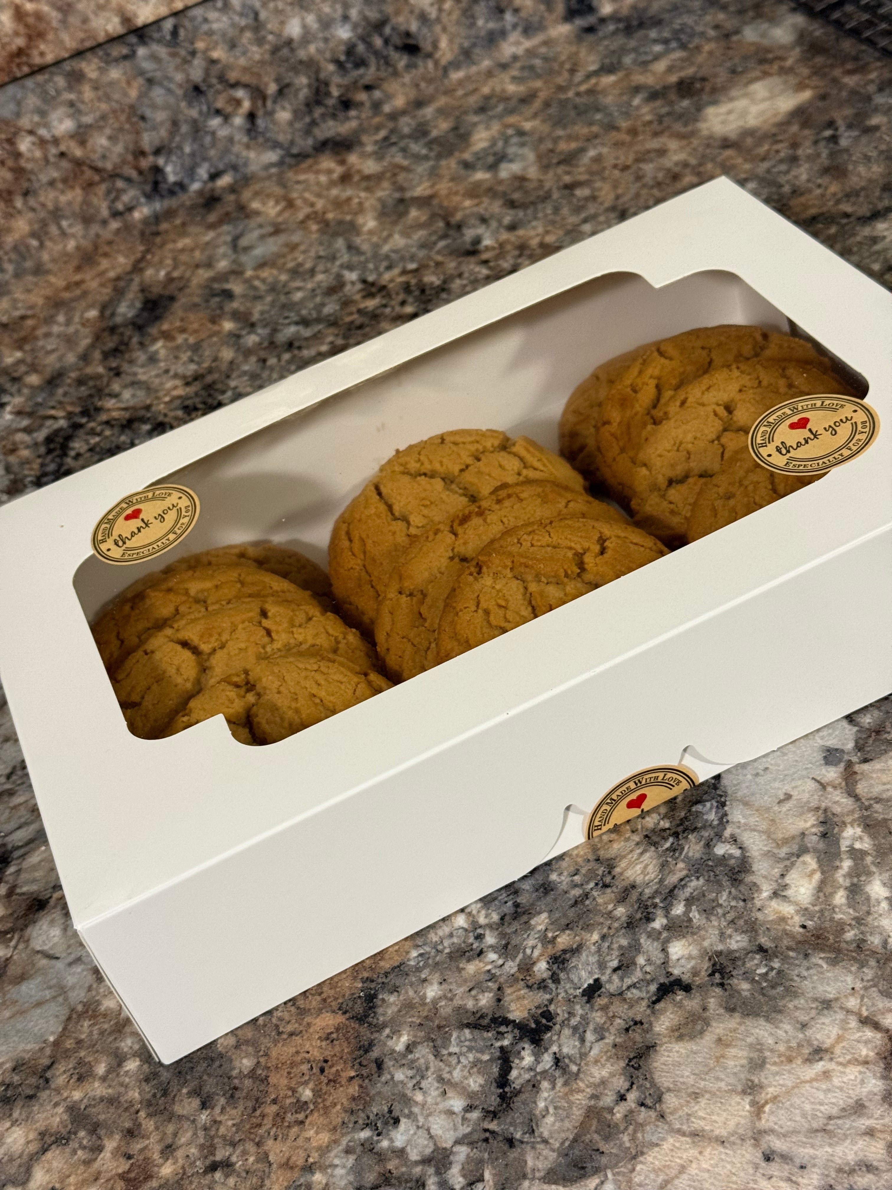 Chewy Peanut Butter Cookies